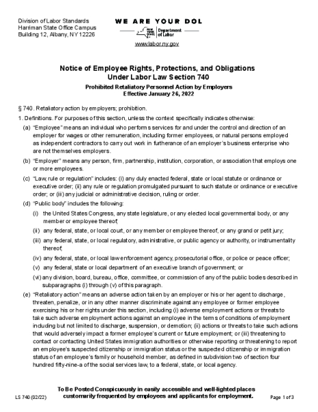 Whistleblower Protection Law