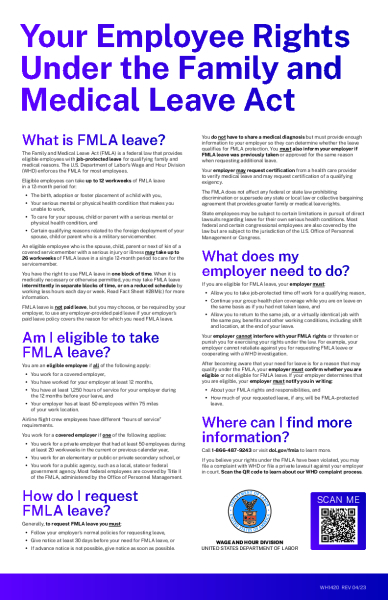 Employee Rights and Responsibilities Under The Family and Medical Leave Act 